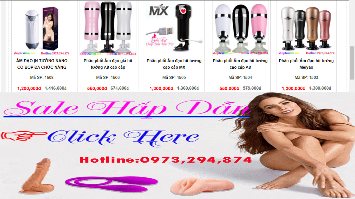 Âm đạo giả hít tường đa chức năng Quận 1